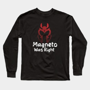 Magneto Long Sleeve T-Shirt